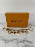 LOUIS VUITTON Fleur de Monogram Bag Charm Chain