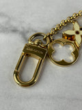 LOUIS VUITTON Fleur de Monogram Bag Charm Chain