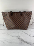 Louis Vuitton Neverfull GM Damier Ebene Shoulder Bag