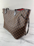 Louis Vuitton Neverfull GM Damier Ebene Shoulder Bag