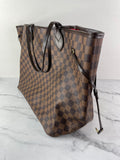 Louis Vuitton Neverfull GM Damier Ebene Shoulder Bag