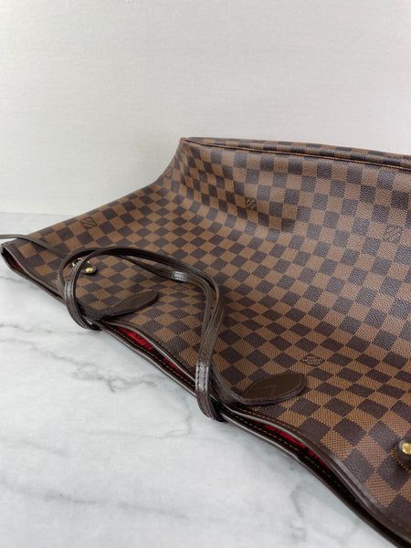 Louis Vuitton Neverfull GM Damier Ebene Shoulder Bag