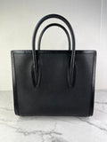 CHRISTIAN LOUBOUTIN Black Calfskin Medium Paloma Tote Bag