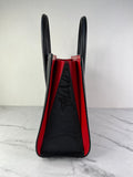 CHRISTIAN LOUBOUTIN Black Calfskin Medium Paloma Tote Bag