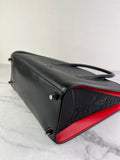 CHRISTIAN LOUBOUTIN Black Calfskin Medium Paloma Tote Bag
