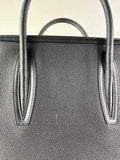 CHRISTIAN LOUBOUTIN Black Calfskin Medium Paloma Tote Bag