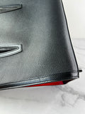 CHRISTIAN LOUBOUTIN Black Calfskin Medium Paloma Tote Bag