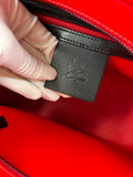 CHRISTIAN LOUBOUTIN Black Calfskin Medium Paloma Tote Bag