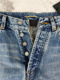 SAINT LAURENT High-rise wide-leg jeans Size 27