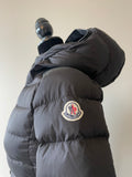 Moncler Women’s Black TALEV Giubbotto Long Hooded Down Coat Size 00 (US XXS)