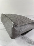 Saint Laurent Grey Large NIKI CHAIN BAG IN CRINKLED VINTAGE LEATHER Shoulder/Crossbody Bag