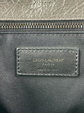 Saint Laurent Grey Large NIKI CHAIN BAG IN CRINKLED VINTAGE LEATHER Shoulder/Crossbody Bag