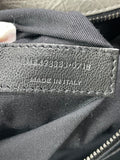 Saint Laurent Grey Large NIKI CHAIN BAG IN CRINKLED VINTAGE LEATHER Shoulder/Crossbody Bag