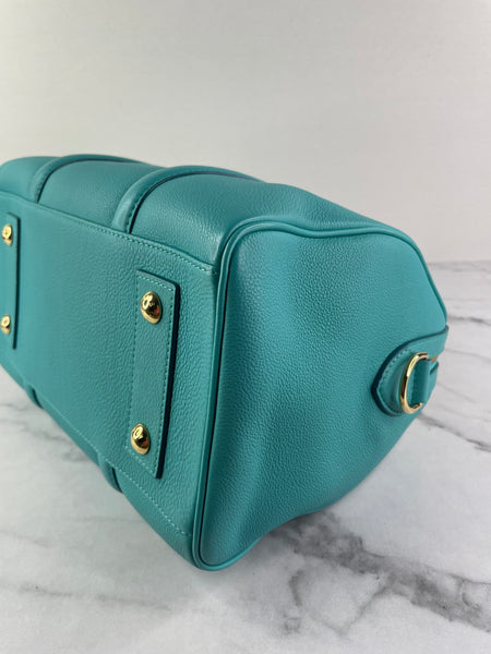 Louis Vuitton Turquoise Calf Leather Sofia Coppola SC PM Shoulder Bag