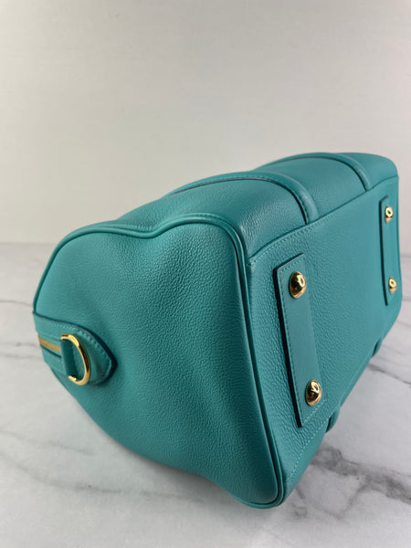 Louis Vuitton Turquoise Calf Leather Sofia Coppola SC PM Shoulder Bag