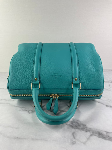 Louis Vuitton Turquoise Calf Leather Sofia Coppola SC PM Shoulder Bag
