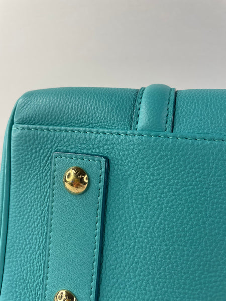Louis Vuitton Turquoise Calf Leather Sofia Coppola SC PM Shoulder Bag