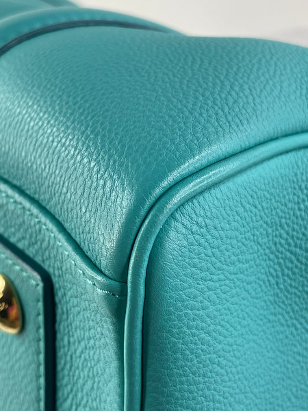 Louis Vuitton Turquoise Calf Leather Sofia Coppola SC PM Shoulder Bag