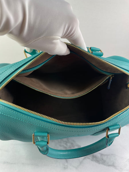 Louis Vuitton Turquoise Calf Leather Sofia Coppola SC PM Shoulder Bag