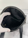 CHANEL Uniform CC Black Grained Calfskin Quilted Waist Belt/Sling Bag