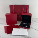 Cartier Small Love Bracelet 18K White Gold Size 17