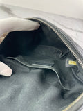 CHANEL Uniform CC Black Grained Calfskin Quilted Waist Belt/Sling Bag