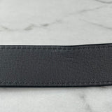 LOUIS VUITTON Black LV Circle 30MM Reversible Belt Size 80/32