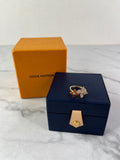 LOUIS VUITTON 18K Pink Gold Diamond Star Blossom Ring Size 56 (US 7.5)