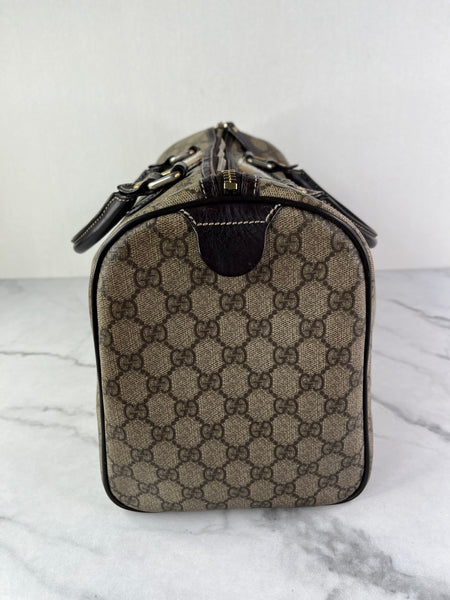 GUCCI GG Supreme Joy Medium Boston Bag