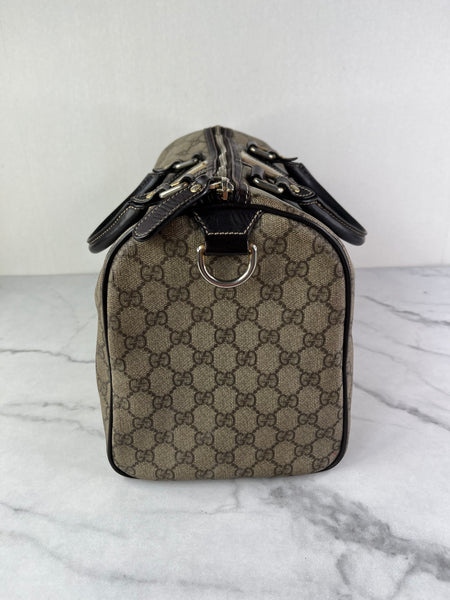 GUCCI GG Supreme Joy Medium Boston Bag