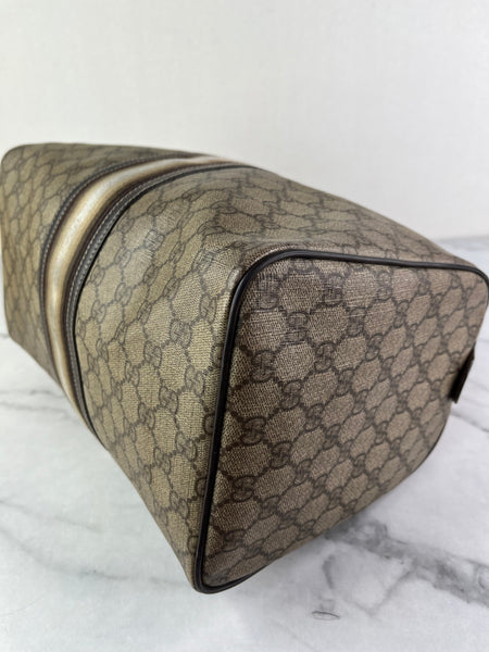 GUCCI GG Supreme Joy Medium Boston Bag
