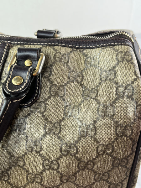 GUCCI GG Supreme Joy Medium Boston Bag