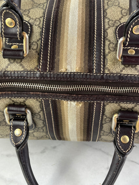 GUCCI GG Supreme Joy Medium Boston Bag