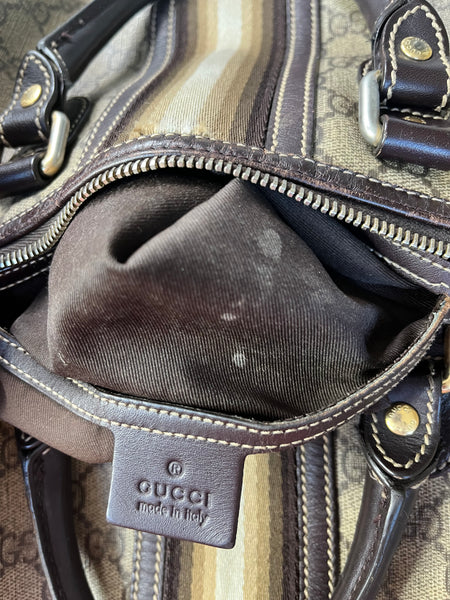 GUCCI GG Supreme Joy Medium Boston Bag