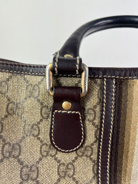 GUCCI GG Supreme Joy Medium Boston Bag