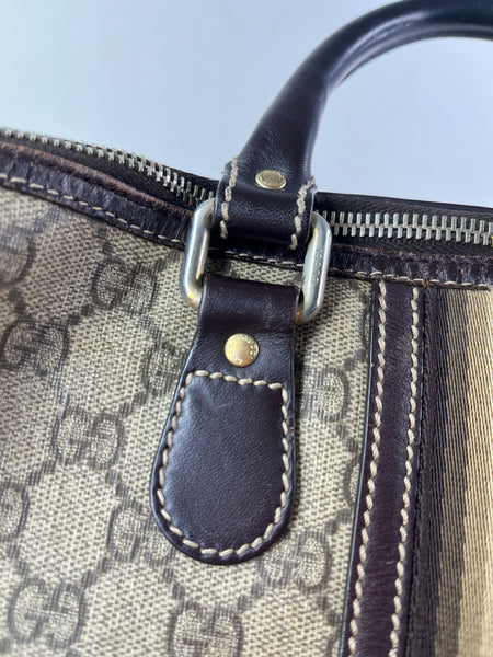 GUCCI GG Supreme Joy Medium Boston Bag
