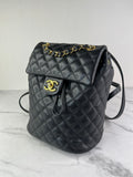 CHANEL Black Quilted Small Urban Spirit Backpack