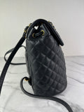 CHANEL Black Quilted Small Urban Spirit Backpack