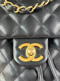 CHANEL Black Quilted Small Urban Spirit Backpack