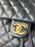 CHANEL Black Quilted Small Urban Spirit Backpack