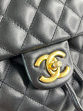 CHANEL Black Quilted Small Urban Spirit Backpack