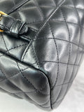 CHANEL Black Quilted Small Urban Spirit Backpack