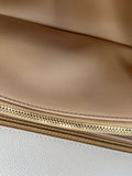 CHANEL White Caviar Quilted Medium Coco Handle Shoulder Flap Bag