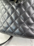 CHANEL Black Quilted Small Urban Spirit Backpack