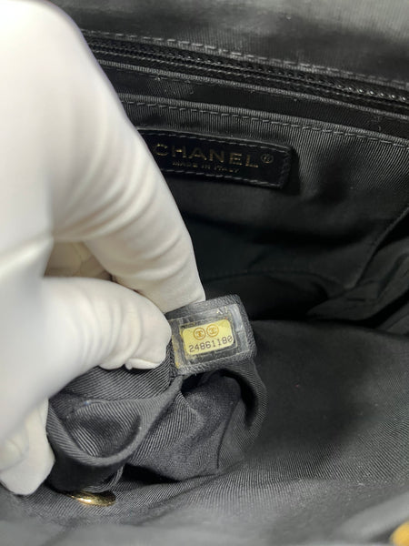 CHANEL Black Quilted Small Urban Spirit Backpack