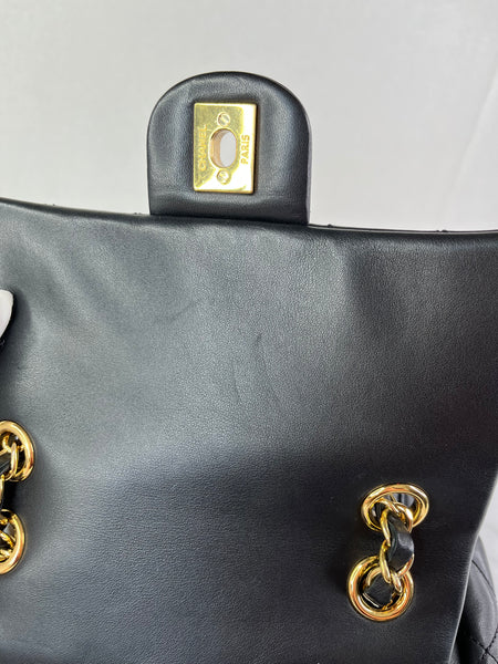 CHANEL Black Quilted Small Urban Spirit Backpack