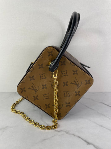 Louis Vuitton Reverse Monogram Square Shoulder Bag