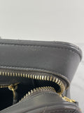 Saint Laurent Grey Calfskin Matelasse Chevron Small Monogram Cabas Shoulder/Crossbody Bag