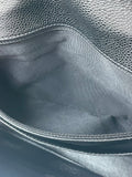 CHANEL Black Caviar SHW Classic Jumbo Single Flap Bag