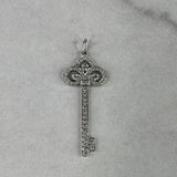 Tiffany Keys Fleur de Lis Key Pendant